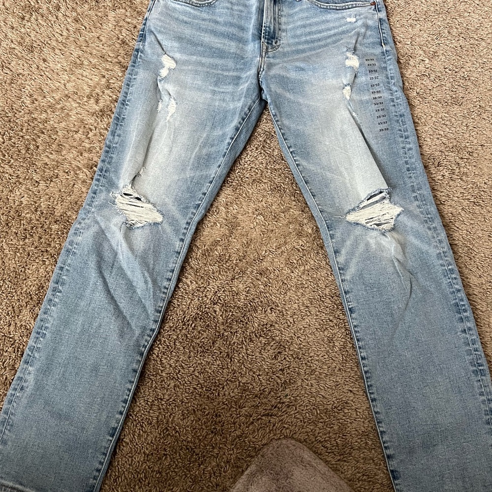 American Eagle AirFlex+ Ripped Athletic Fit Jean